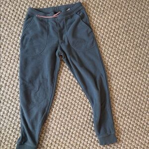 Patagonia Kids Fleece Joggers - gray/green size S 7-8